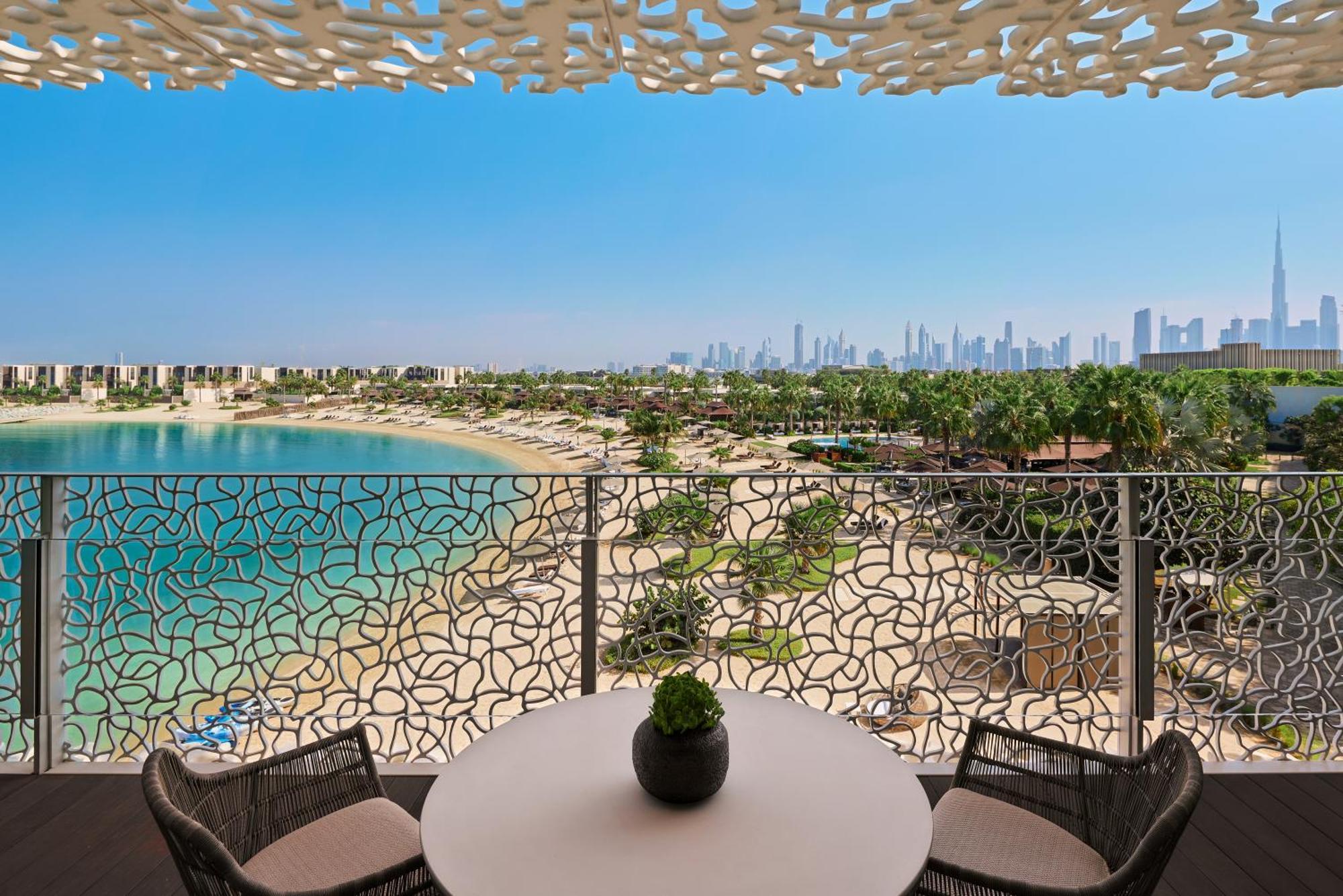 Deluxe Guest Room with 2 Queen Beds, Beach View with Balcony